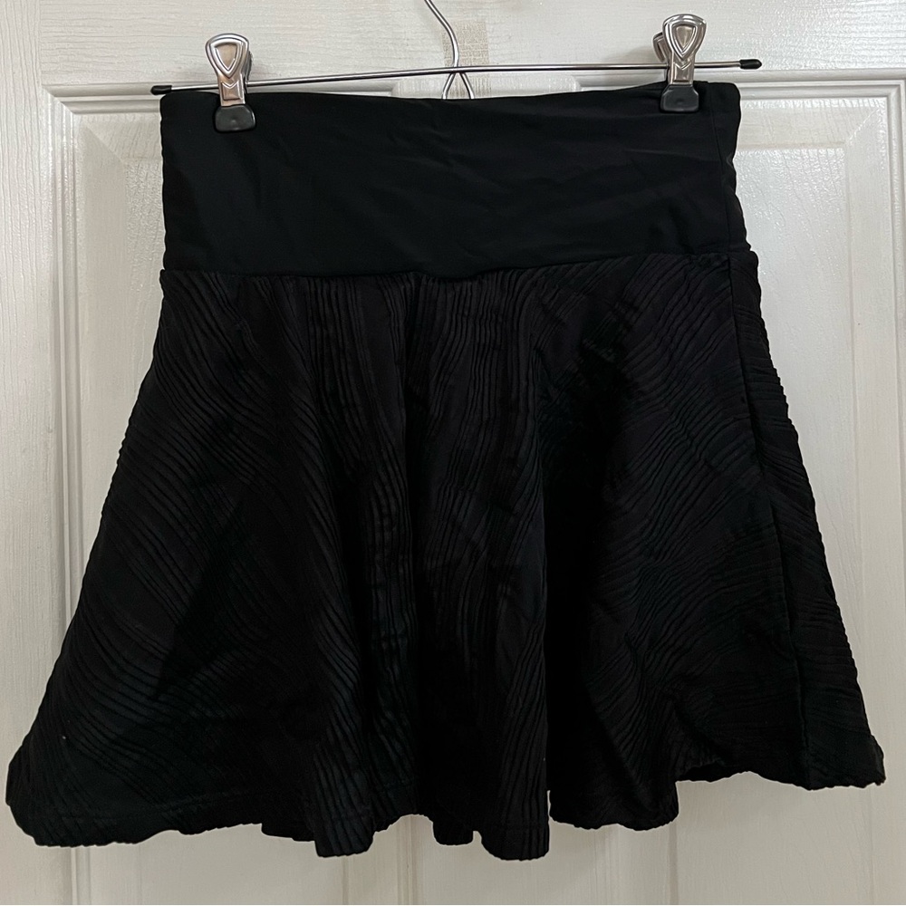 Chic Black A-Line Women's Skirt